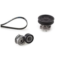 Wasserpumpe + Keilrippenriemensatz für Fiat Qubo 225 Opel Agila A H00 B | 24174