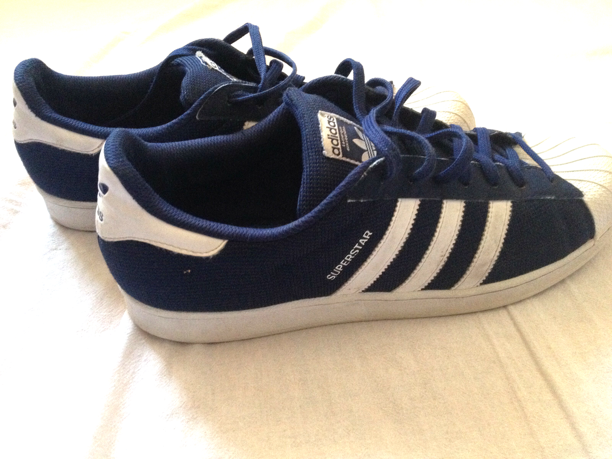 ADIDAS MEN'S SUPERSTAR SNEAKERS 47.3 EU - 12.5 US - 12 UK ADIDAS MEN'S SUPERSTAR SNEAKERS 47.3 EU - 12.5 US - 12 UK