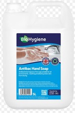 Bio Hygiene Anti Bac Hand Soap 5 Litre 4.20 per litre