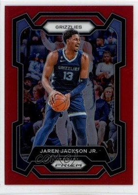 2023-24 Panini Prizm Red Prizm /299 Jaren Jackson Jr #61 1s2h