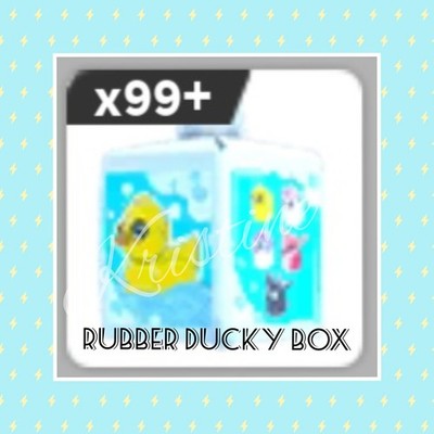   Adopt (All Stuff FRM M3) Today!    Rare     Rubber Ducky Box   