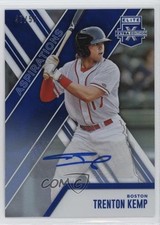 2017 Panini Elite Extra Edition Aspirations Blue /50 Trenton Kemp #101 Auto nd3