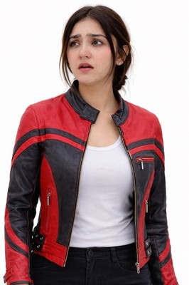 Women's Genuine Leather Motorcycle Jacket – Size Small (Last One
