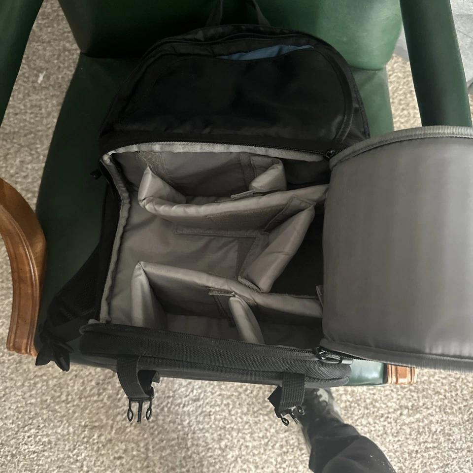 Б/У: ОЧЕНЬ ХОРОШО: рюкзак Lowepro Fastpack 350 арктический синий с отделением для ноутбука - Изображение 4 из 4