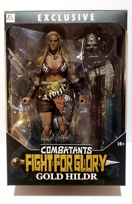 Xesray Studio Fight for Glory Combatants Exclusive Gold Hildr 1/12 Action Figure