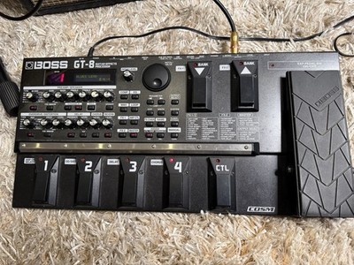 BOSS GT-8 Guitar Effects Processor Multi Guitar Effect Pedal With Adapter