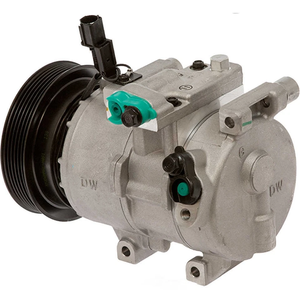 Compresor de aire acondicionado - Nuevo Global 6512956 para Hyundai Accent 12-15 1,6 L-L4 Foto 2 de 2