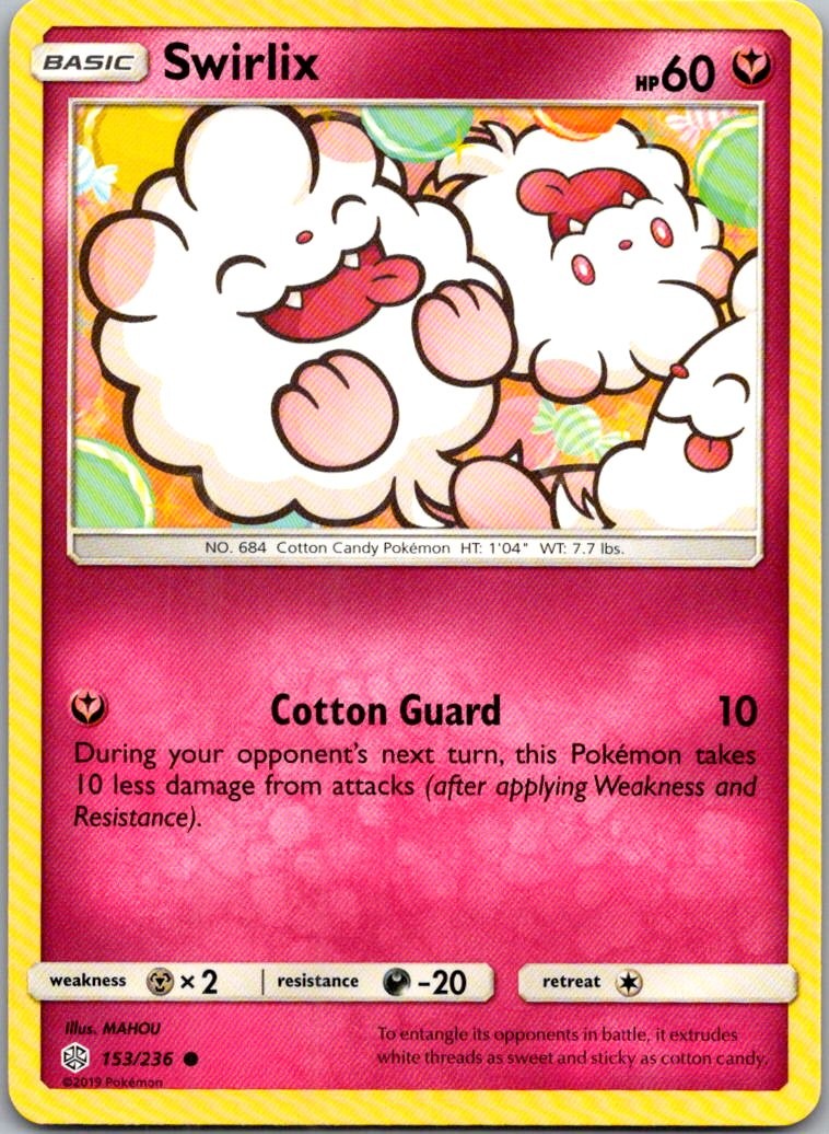 Swirlix Common SM - Cosmic Eclipse 153/236 NM