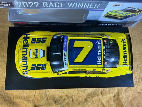 A13-5 JUSTIN ALLGAIER #7 HELLMAN’S DARLINGTON WIN - RACED VERSION - 2022 CAMARO - Bild 9 von 13