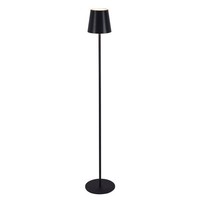 Led-Stehleuchte - Schwarz - Dimmbar - 130 Cm Hoch