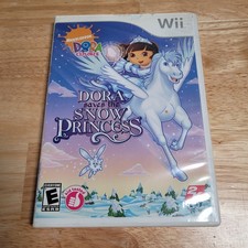 Dora the Explorer: Dora Saves the Snow Princess Nintendo Wii CIB w Manual Tested