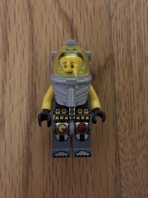 LEGO  -Minifigur Atlantis Diver Lance Spears aus Set 7976 Ocean Speeder - atl018