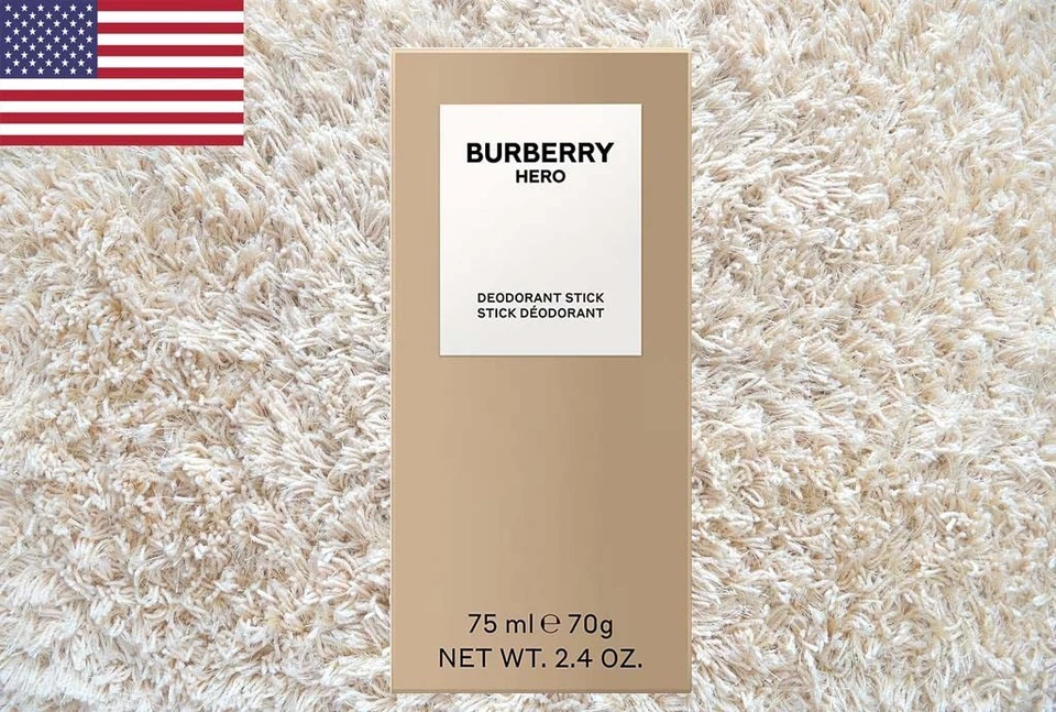 博柏利 Hero 男士除臭止汗棒 2.4 液量盎司 / 75 毫升 70 克全新密封 — 第 2/3 张图片