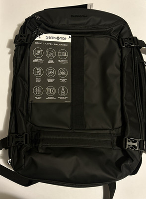 Samsonite Oslo Travel Backpack Large Black 160435-1041 | eBay
