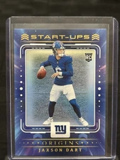 2025 Panini Origins Start-Ups Jaxson Dart #7 (RC) Giants