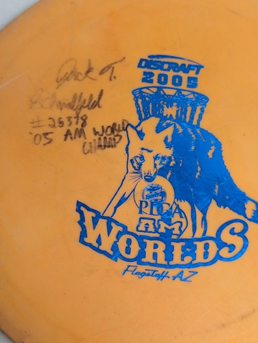 Discraft WASP Midrange Disc Golf 173g PFN Skinny Tooled Wixom 2005 AM Worlds - Picture 2 of 24
