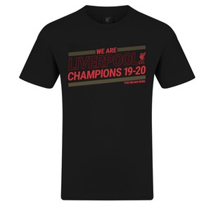 Official Mens Kids Premier League Champions 19//20 Liverpool FC T-Shirt