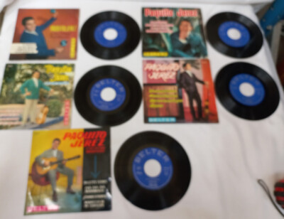 5 DISCOS DE VINILO, PAQUITO DE JEREZ, MI ABUELITA, BILLETES VERDES, SU RITMO, SI