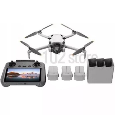 DJI Mini 4 Pro Fly More Combo Plus (RC 2 + 3 Batteries) Drone -No