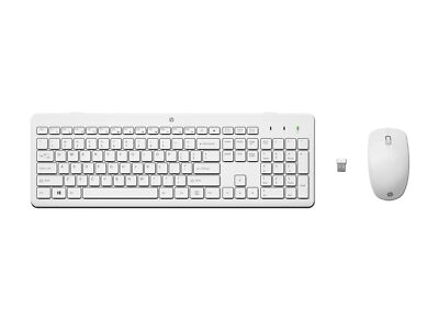 HP Wireless Tastatur und Maus Combo 230 weiß