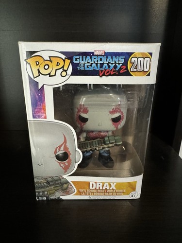 Funko POP! Marvel Guardians of the Galaxy Vol 2 Drax #200 Box Schaden