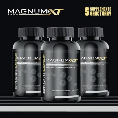 Magnum XT 3 months supply Advanced complex for men Supplements Sanctuary SAVER
