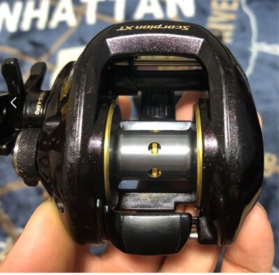 SHIMANO Scorpion XT 1501-7 Left Handed Baitcasting Reel Fishing Good 