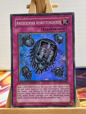 Ansteckender Ausrottungsvirus TDGS-DESE1 Super Rare Deutsch NM YUGIOH