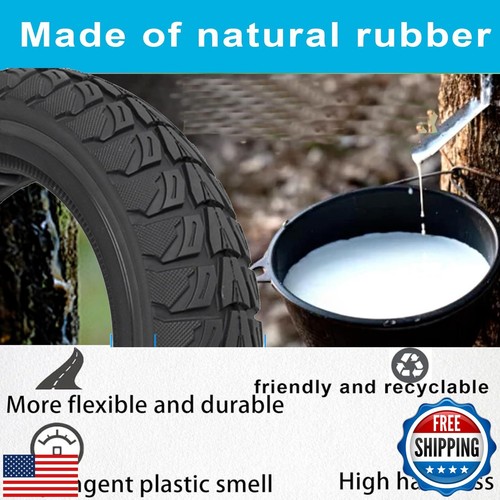 10x2.5 Inch Solid Tires for Electric Scooter: 60/70-6.5 Replacement Wheels, R - Picture 5 of 5