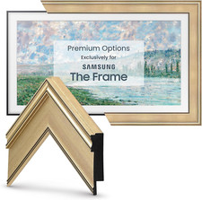 Champagne Smart Frame ONLY for Samsung the Frame TV 65 Inch, Fits 2021-2025 New