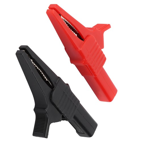 2PCS U08 4mm Ottone Isolato Coccodrillo Clip Morsetto Test Elettrico 32A/1000 LLI - Foto 14 di 22