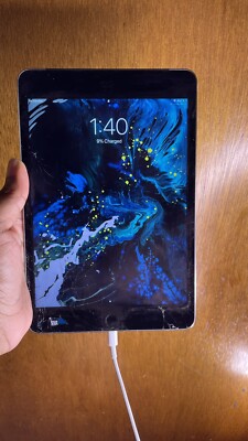 Apple iPad mini 4 128GB, Wi-Fi + Cellular (Unlocked), 7.9in