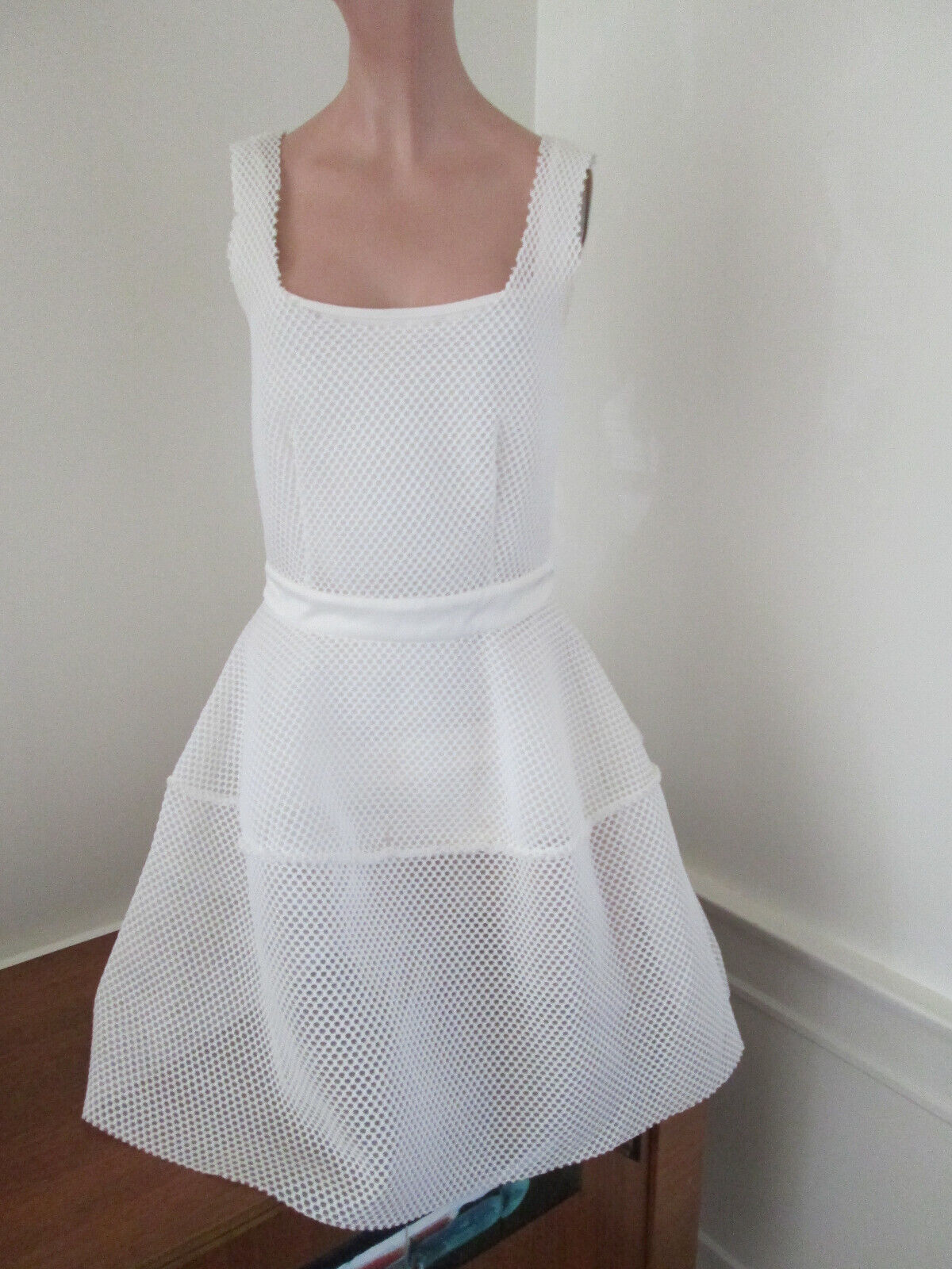 MAJE Paris Summer WHITE Peekaboo Dress 3 - image 1
