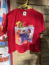 TLC Hip Hop Vintage 1992 Cross Colours t shirt vintage Red Throwback Old School