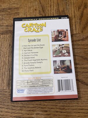 CRAZE DVD セット　中古品 Cartoon Craze Presents: Felix the Cat: Futuritzy [DVD] | eBay