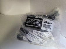 20 Wholesale LOT NEW 6 Foot FT Tomee AC Power Cord For the PS5 Playstation 5