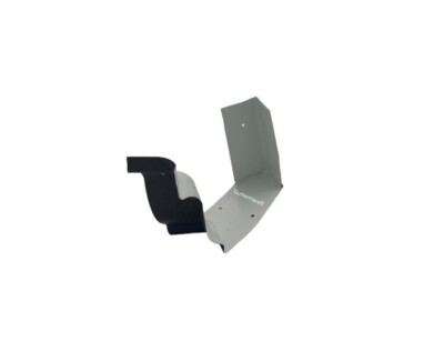 1 - Aluminum 5 - Inch Gutter Inside Strip Miter Color Musket Brown