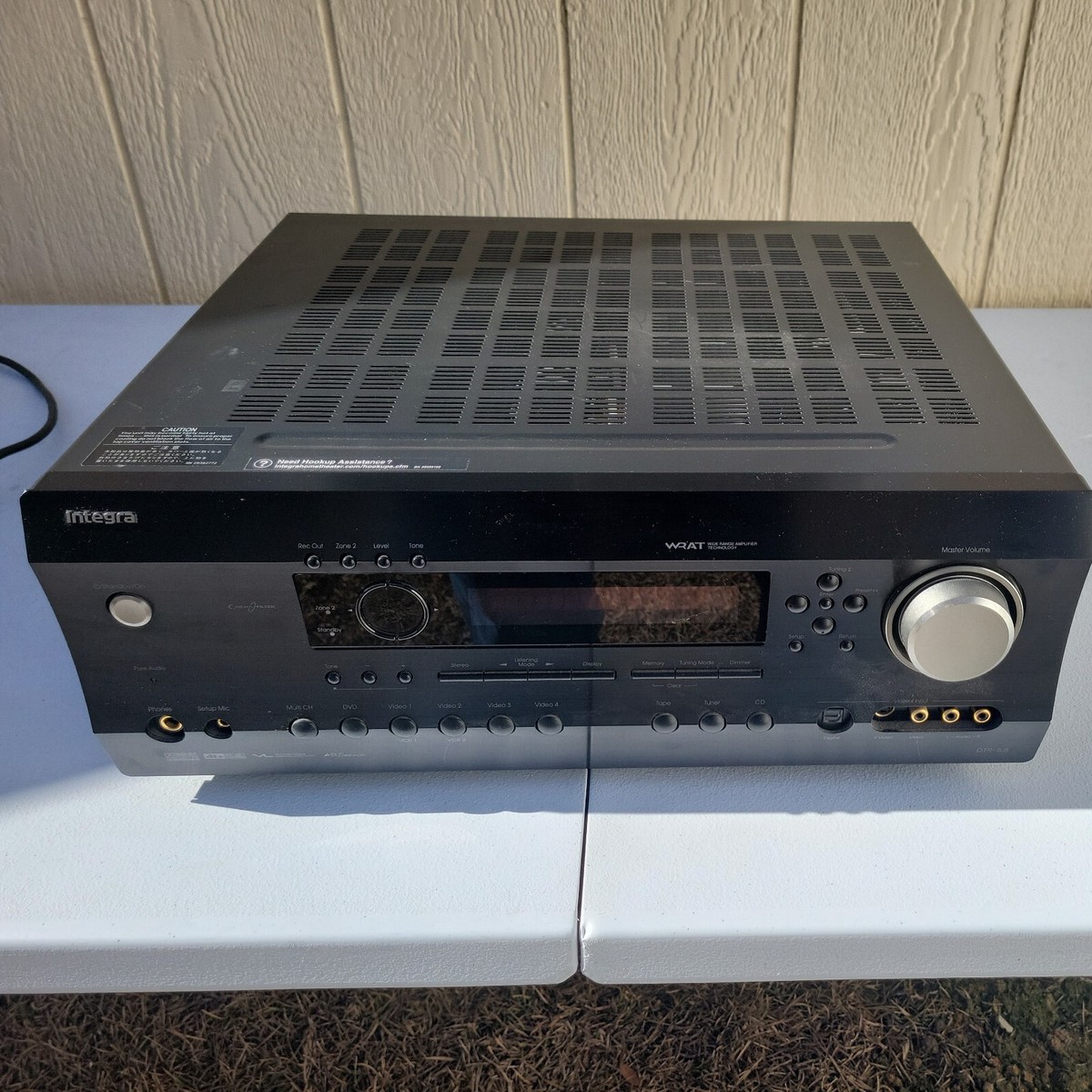 Onkyo Integra DTR-5.5 - 7.1 Home Theater Receiver For Parts Or