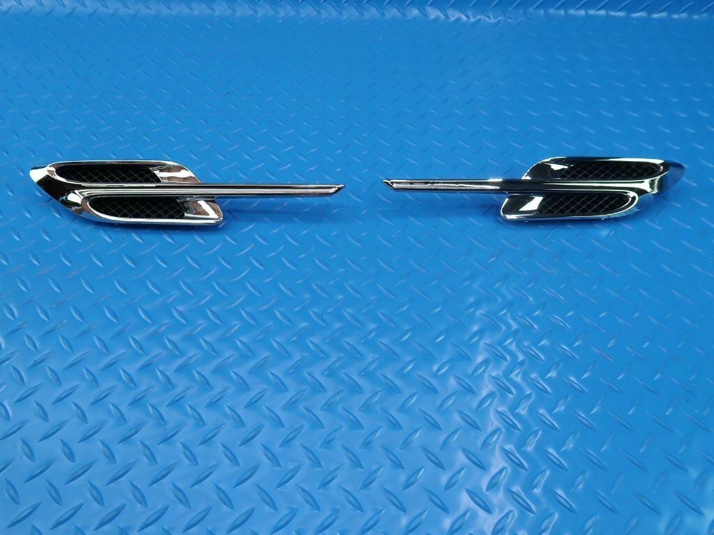 Bentley Continental Gt Gtc left right fender air vent grill 2pcs #9840 