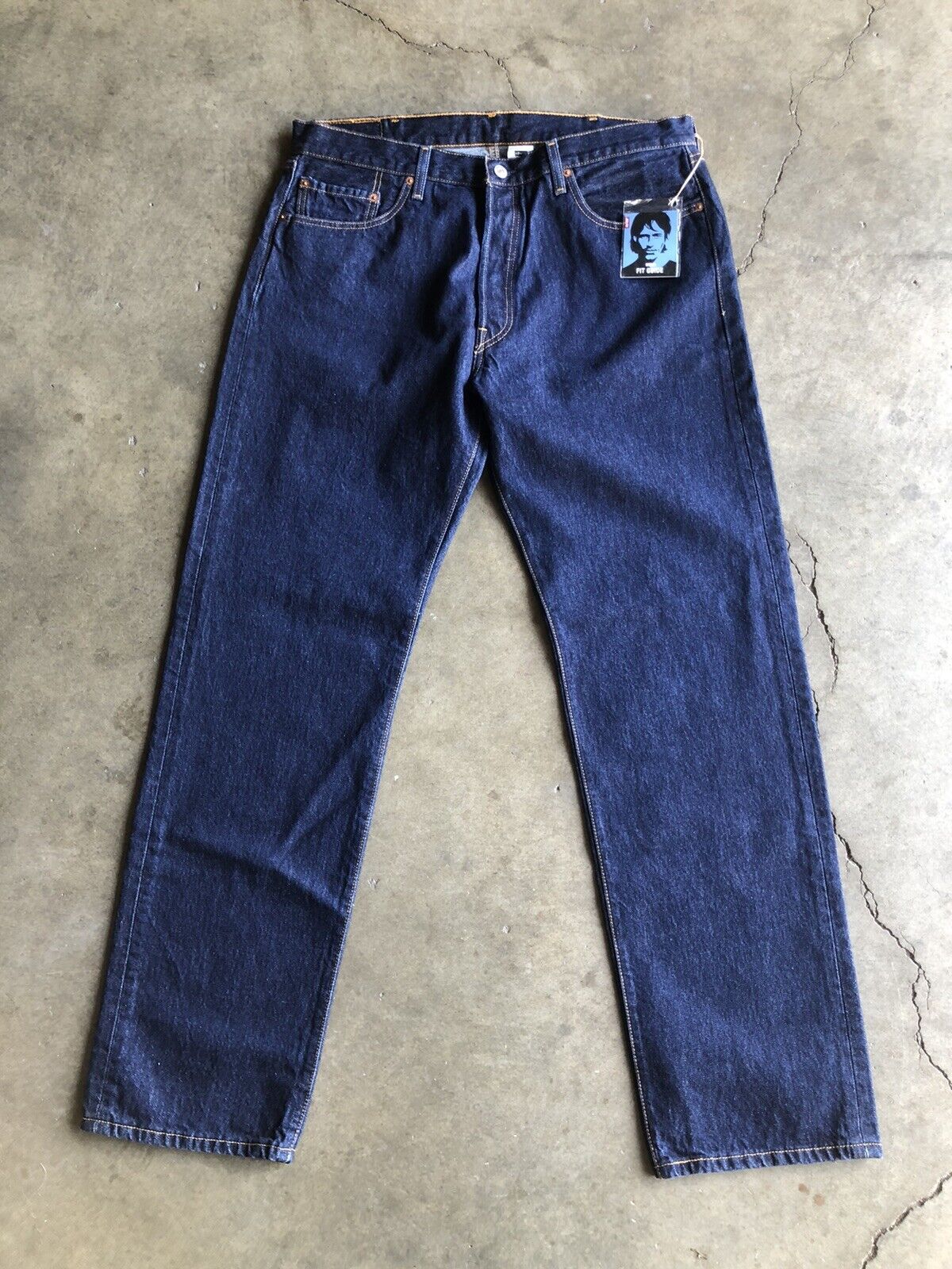 Vintage New Levi's 501 Denim Jeans 38 x 34 (38