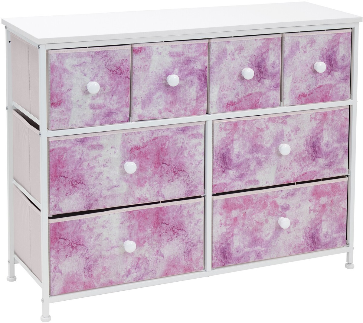 Sorbus Large Dresser w/ Multiple Drawers - Pink/Purple Kids Furniture  Storage | eBay