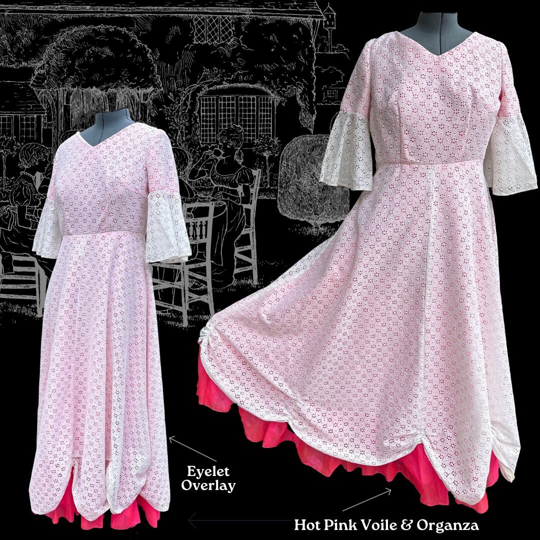 Vintage Maxi Dress Retro Costume Cosplay SouthernBelle Cottage Hamilton Retro30s-image