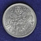 GB ELIZABETH II SIXPENCE - 1964 ++ MS / UNC GRADE! ++[19643-6d]