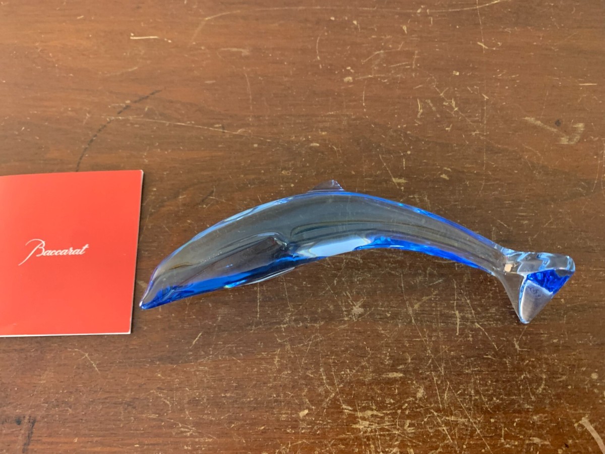 Crystal Dolphin by Baccarat | eBay