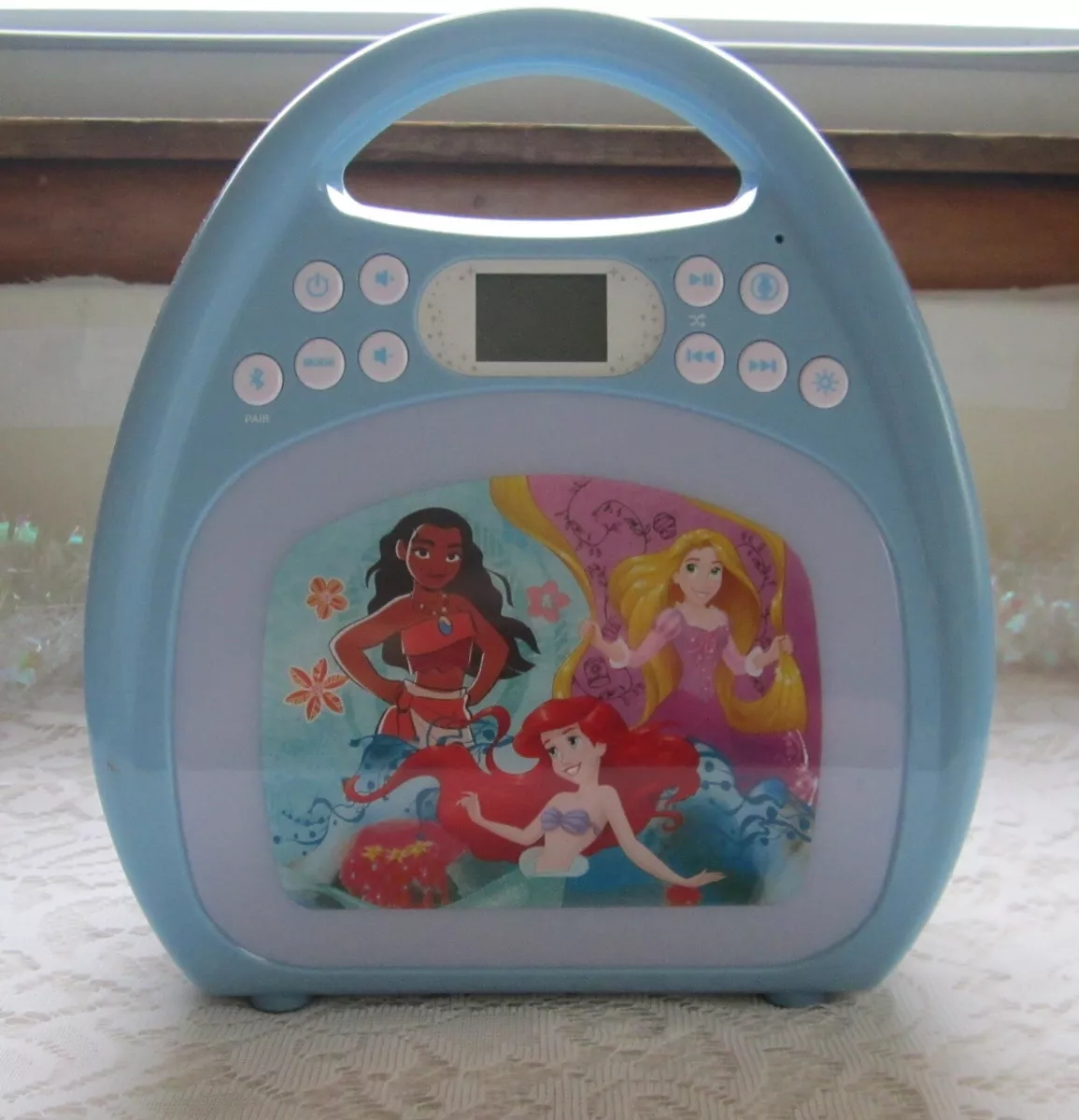 Disney princess karaoke with light show hot sale
