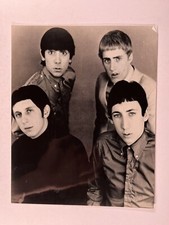 The Who Photograph Original Vintage Black And White Press Promotion Circa 1960s