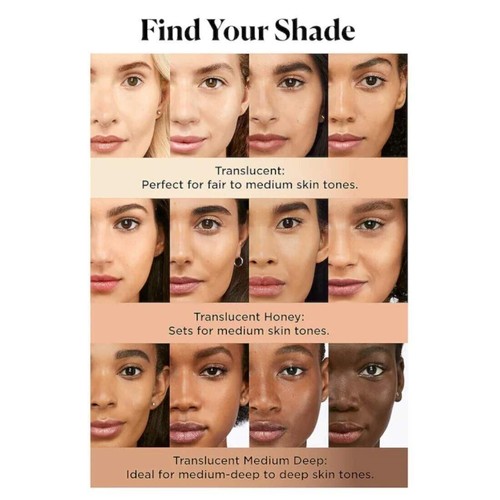 VARS LONDON Meet matte banana loose powder translucent powder face powder - Picture 4 of 6