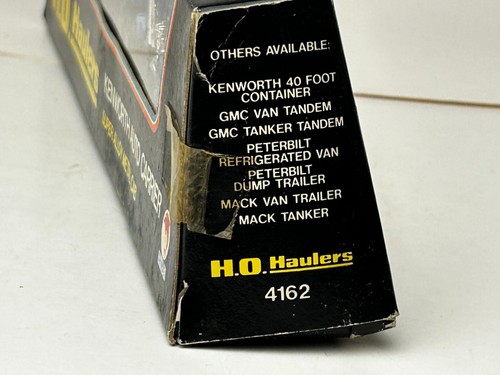 Shinsei Diecast No. 4162 HO Scale Kenworth Auto Hauler Semi Truck with Box - Picture 11 of 18