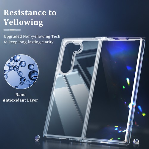 Für Samsung Galaxy Z Fold 6 5G Hülle Stoßfest Cover / Hydrogel Displayschutz - Bild 73 von 76