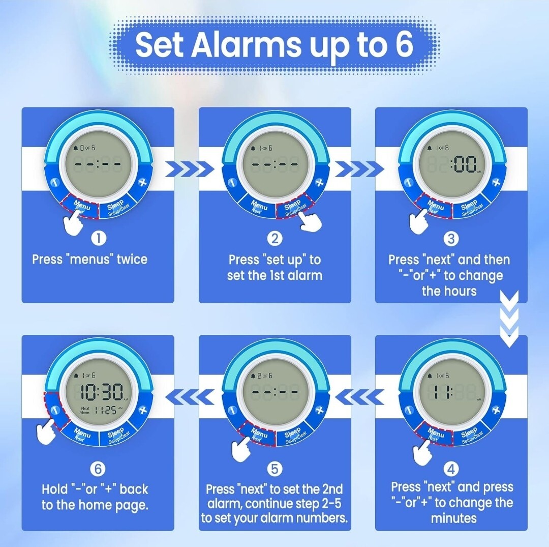 Automatic Pill Dispenser Machine for Elderly with Alarm Brand New eBay